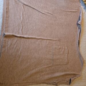 Merokeety Casual Tan Sleeveless Top